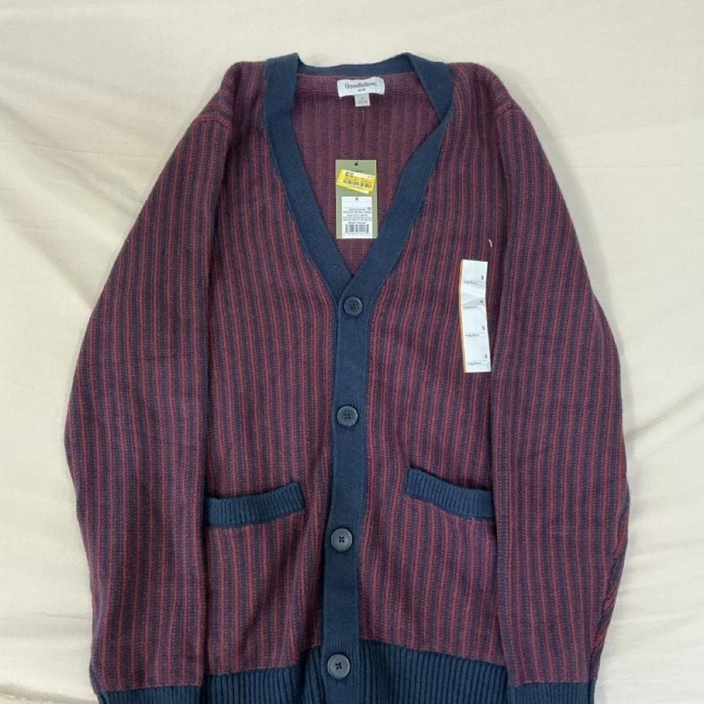 Brand new with tags Goodfellow & Co men's cardigan sweater in size Small.